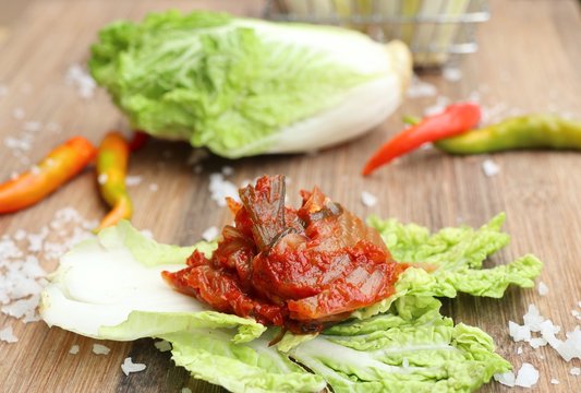 kimchi cabbage - korean food
