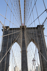 New York, the Brooklyn Bridge