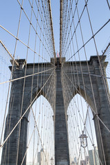 New York, the Brooklyn Bridge