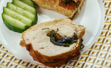 Cajun Stuffed Chicken Breast