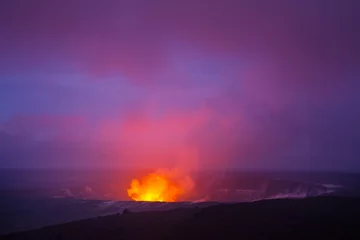 Zelfklevend Fotobehang Active volcano © Galyna Andrushko