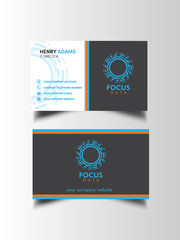 Vector Modern Creative and Clean Business Card Template
