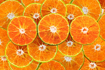 orange,halves of orange for background