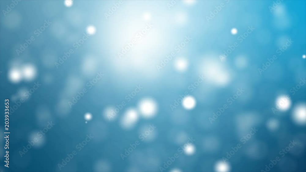 Aufkleber 4k abstract background blurry bokeh and lighting element and grain processed