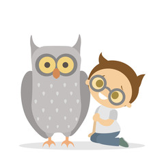 Babies with animals.