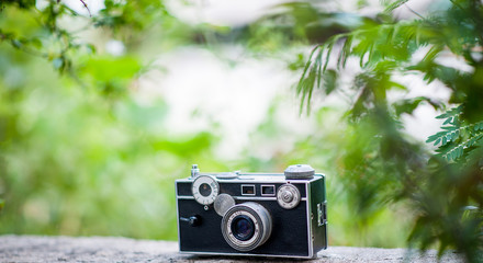 The camera is very black.