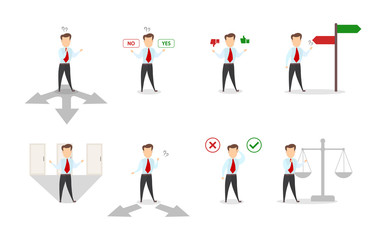 Business choice set.