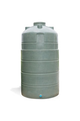 Plastic Tank,isolated on white background with clipping path.