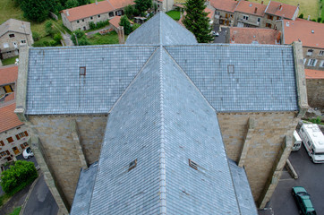 Eglise de Lapte, Auvergne, France