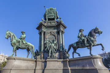 Maria Theresia Monument, in Vienna