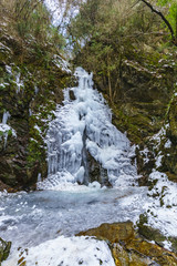 払沢の滝の氷瀑 その3
