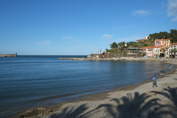 Fototapeta na wymiar Collioure city, Languedoc-Roussillon, France