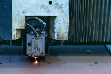 Laser beam cutting machine