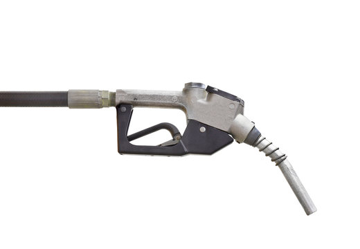 Head for the fuel pump isolated. Clipping path