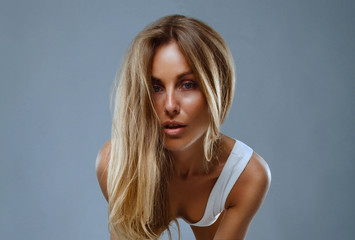 Model with Scandinavian look