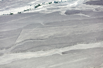 Nazca lines from the aircraft