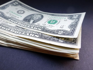 Two-dollar American bills