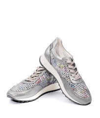Gray Women's sneakers on a white background