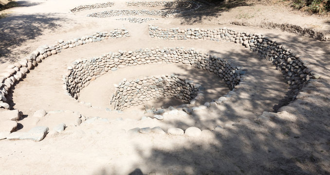 Cantalloc aqueduct, Peru