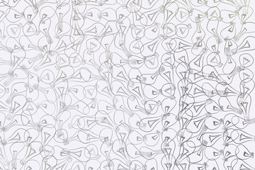 Light bulbs illustrations background abstract, hand drawn. Vision, thinking, texture & digital.