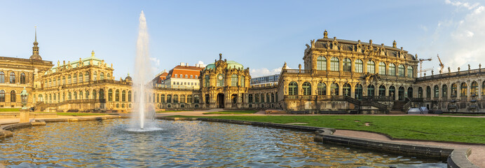 The Zwinger is a palace in the German city of Dresden
