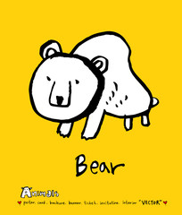 동물 일러스트 / 손으로 그린 동물 그림