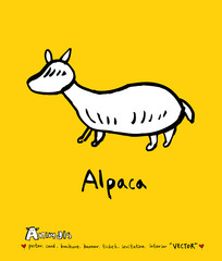 동물 일러스트 / 손으로 그린 동물 그림