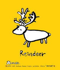 동물 일러스트 / 손으로 그린 동물 그림