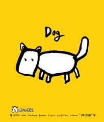 동물 일러스트 / 손으로 그린 동물 그림