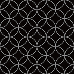 Antique seamless background Round Cross Frame Geometry