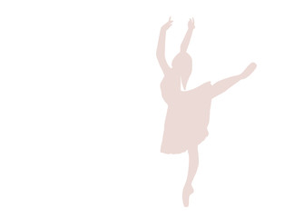 pink pattern on white woman logo background