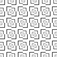 Square abstract seamless pattern