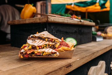 Tasty street food.