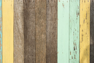 colorful paint on wooden board., color texture background.