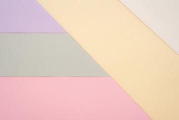 Fondo con formas geométricas de colores pastel 