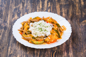 National dishes, asia, East concept - Central Asian cuisine.