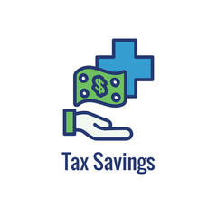 Medical Tax Savings - Health savings account or flexible spending account has HSA, FSA, tax-sheltered savings