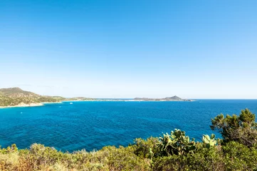 Fotobehang Landscape of coast of Sardinia - Villasimius © replica73