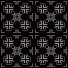 Antique seamless background Cross Geometry Frame Line