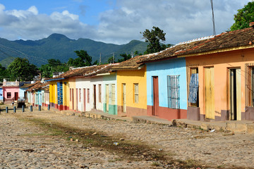 Fototapeta na wymiar Architecture of Trinidad, Cuba. UNESCO World Heritage Site, Cuba.