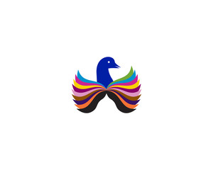 Obraz premium bird logo