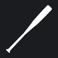 Vector illustration baseball bats icon
