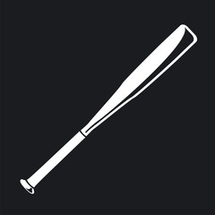 Vector illustration baseball bats icon