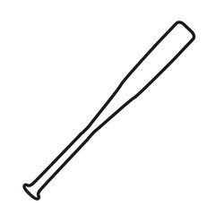 Vector illustration baseball bats icon
