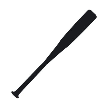 Vector illustration baseball bats icon