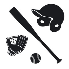 Vector illustration baseball icon
