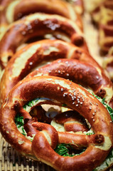 pastry delights close up - sweet dish