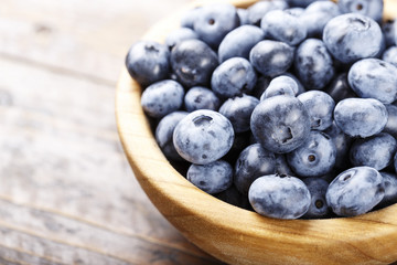blueberries in a plate