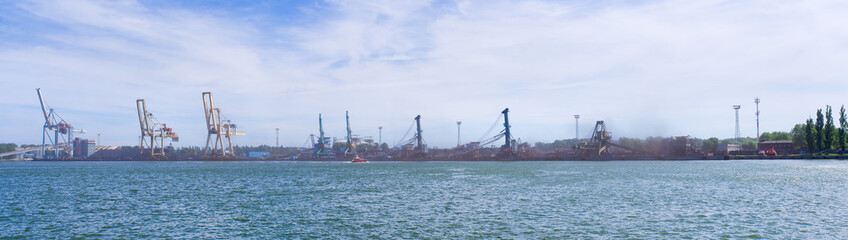 Obraz premium Port of Swinoujscie, Poland