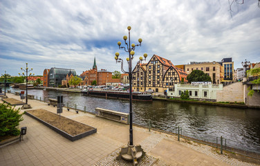 Old town in Bydgoszcz. Poland